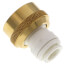 3/8" x 3/4" Female Connector Garden Hose (Brass)