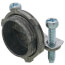 3/4" Clamp Conduit Connector (Zinc)
