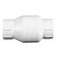 1-1/2" IPS PVC Spring Check Valve w/ 1/2# Spring (Threaded)
