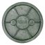 6" Round Standard Series Irrigation Control Valve Box (Black Box/Green Cover) 