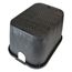 14" x 19" Standard Series Irrigation Control Valve Box (Black Box/Cover)