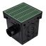 12" Catch Basin Kit with Green Plastic Grate