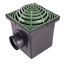 12" Square Catch Basin Atrium Grate (Green)