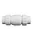 1-1/2" IPS PVC White True Union Swing Check Valve (Socket)