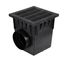 18" Catch Basin Kit w/ Black Plastic Grate