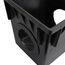 18" Catch Basin Kit w/ Black Plastic Grate