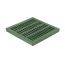 24" Square Catch Basin Grate (Green)
