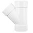 3" Hub 45-Degree Sewer and Drain PVC Wye