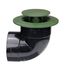 4" Pop-up Drainage Emitter w/ 4" Elbow