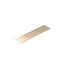 1' Mini Channel Grate (Satin Brass)