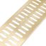 1' Mini Channel Grate (Satin Brass)