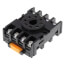 8-Pin Octal Socket Wiring Base with Din Rail/Surface Mounting, 10 Amp (300V)