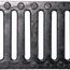 5" Pro Series 20" Ductile Iron Channel Grate (Black)