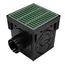 9" Catch Basin Kit w/ Green Plastic Grate