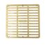 9" Square Grate (Brass)