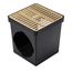 9" Square Grate (Brass)