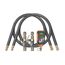 Pro Series Rapid Evacuation Kit with Vacuum Gauge, Valve Core Removal Tools, and Hose (1/2" to 1/4" Fitting)