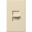 Nova 3-Wire Dimmer for Ballasts/LED Drivers 16A, 1-Pole, 120V, Small Control,w/ Wall Plate, Beige