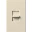Nova 3-Wire Dimmer for Ballasts/LED Drivers 16A, 1-Pole, 120V, Small Control,w/ Wall Plate, Light Almond