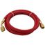 1/4" 45° Refrigerant Charging Hose - Red (5')