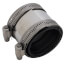 1-1/2" x 1-1/2" No Hub Transition Coupling (Cast Iron, PVC, Steel to Cast Iron, PVC, Steel)