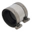 1-1/2" x 1-1/2" No Hub Transition Coupling (Cast Iron, PVC, Steel to Cast Iron, PVC, Steel)