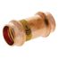 1/2" Copper Press PressG Gas Coupling (Lead Free)