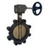 4" Lug Ductile Iron Butterfly Valve, EPDM, Lever Handle (200 PSI)