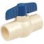 3/4" PVC SxS Ball Valve (Solvent)
