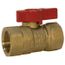 3/4" Gas Ball Valve w/ Lever Handle