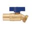 1/2" Sweat/3/4" Fitting Quarter Turn Hose Bibb