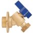 3/4" Sweat x 3/4" Hose Quarter Turn Angle Sillcock