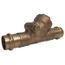 1/2" Copper Press Bronze Check Valve, 200 PSI, Y-Pattern, PF413-Y