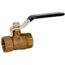1" Threaded Standard Port Brass Ball Valve, T-580-A