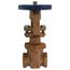 3/4" Bronze Gate Valve, Fire Protection, Outside Screw and Yoke, T-104-O