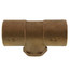 3/4" x 3/4" x 3/8" CxCxF Tee (Lead Free)