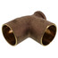 1-1/4" x 1/2" x 1-1/4" CxFxC Tee (Lead Free)