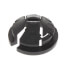 3/4" Black Button Non-Metallic Push-In Cable Connector