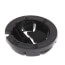 3/4" Black Button Non-Metallic Push-In Cable Connector