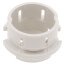 3/4" White Button Non-Metallic Push-In Cable Connector