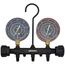 3-1/8" OD Pro Series Manifold Gauge, Brass Body, for R454B/32/410A/22 Refrigerants