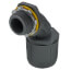 3/4" 90-Degree SNAP2IT Non-Metallic Push-On Connector