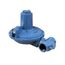 2" Gas Regulator, 1/2" Orifice, White 2.5-7 PSI