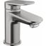 Duravit No.1 5-1/8" Single Hole Bathroom Sink Faucet w/ Drain (Brushed Nickel), NO1010001U70