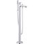 Duravit No.1 Free Standing Tub Filler (Chrome)