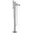 Duravit No.1 Free Standing Tub Filler (Brushed Nickel)