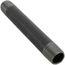 1/2" x 5-1/2" Black Nipple