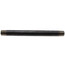 1/2" x 9" Black Nipple
