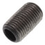 1/4" x Close Black Nipple