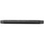 1/4" x 6" Black Nipple